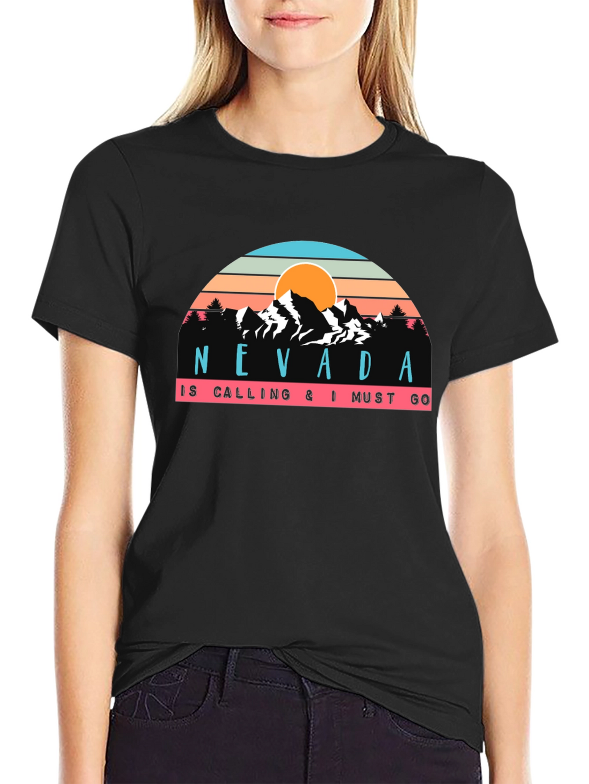 Nevada Calling Graphic Tee