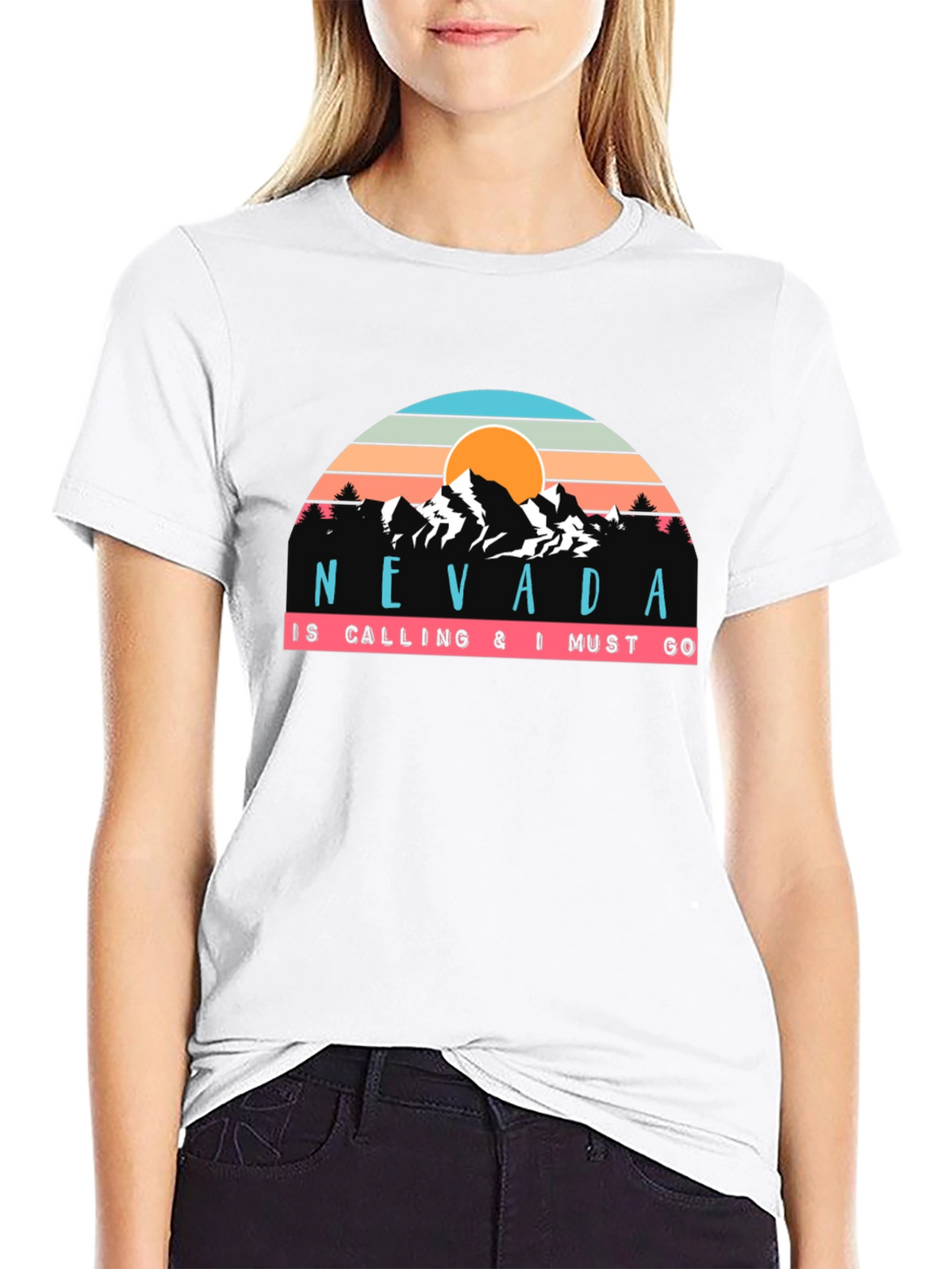 Nevada Calling Graphic Tee