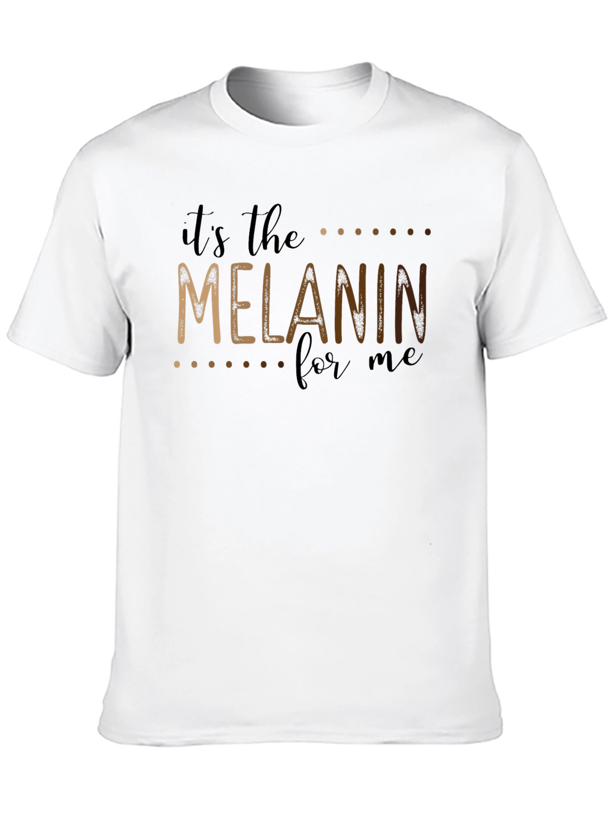 Melanin Pride Black T-Shirt