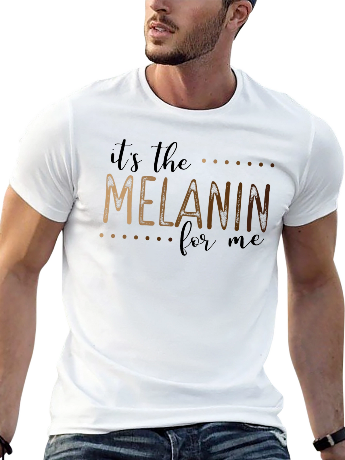 Melanin Pride Black T-Shirt