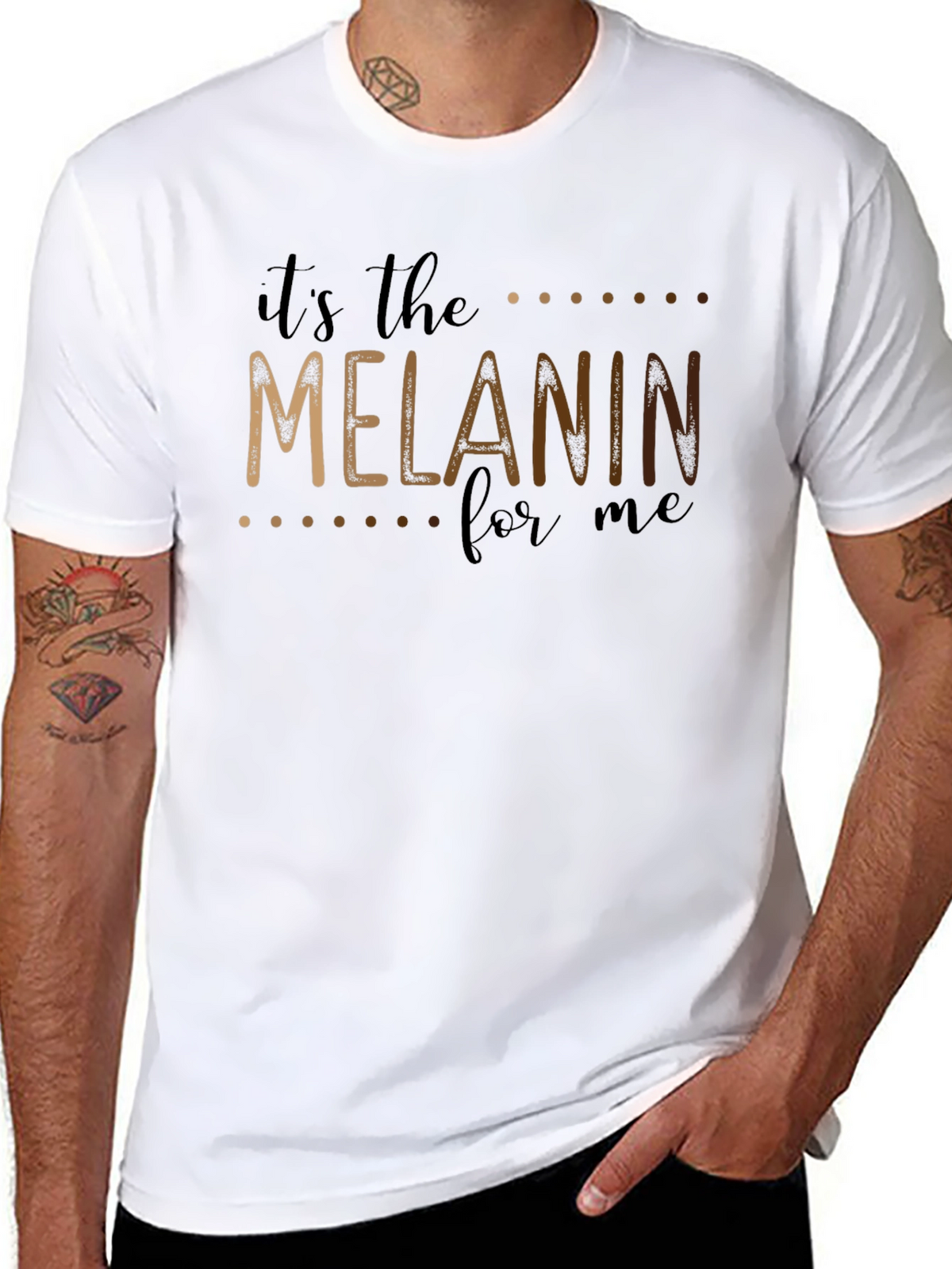 Melanin Pride Black T-Shirt