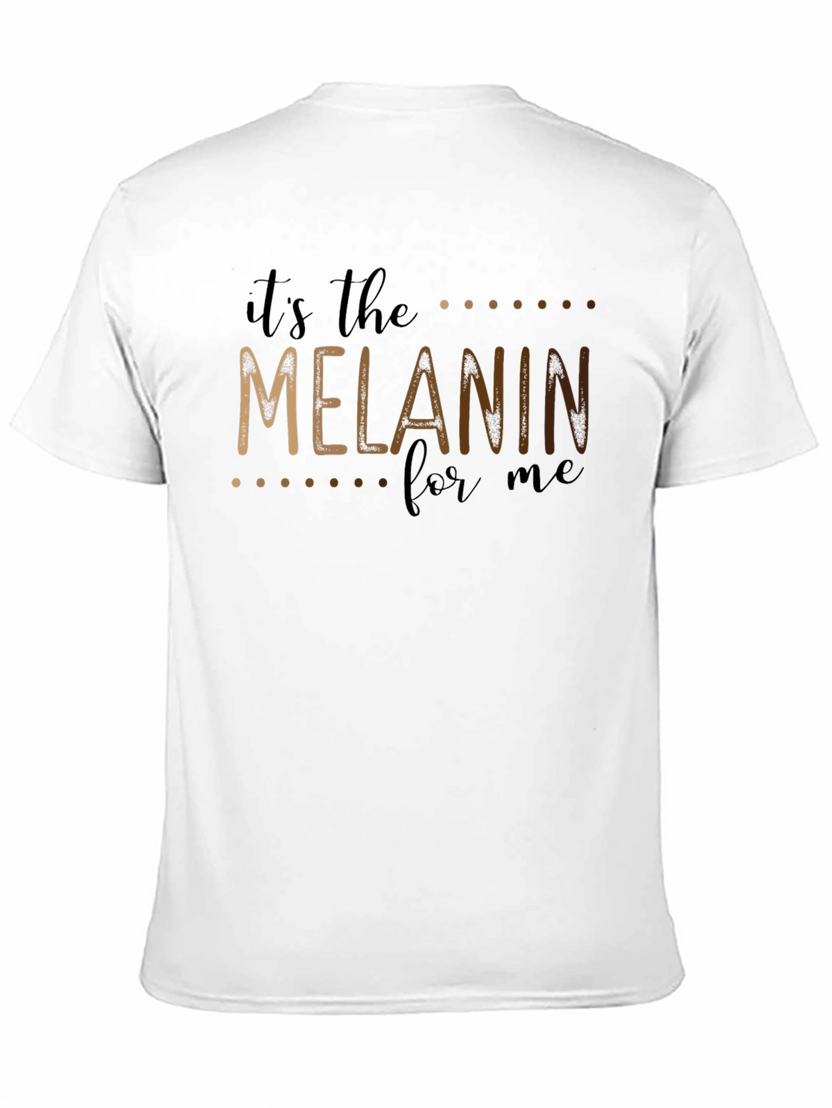 Melanin Pride Black T-Shirt