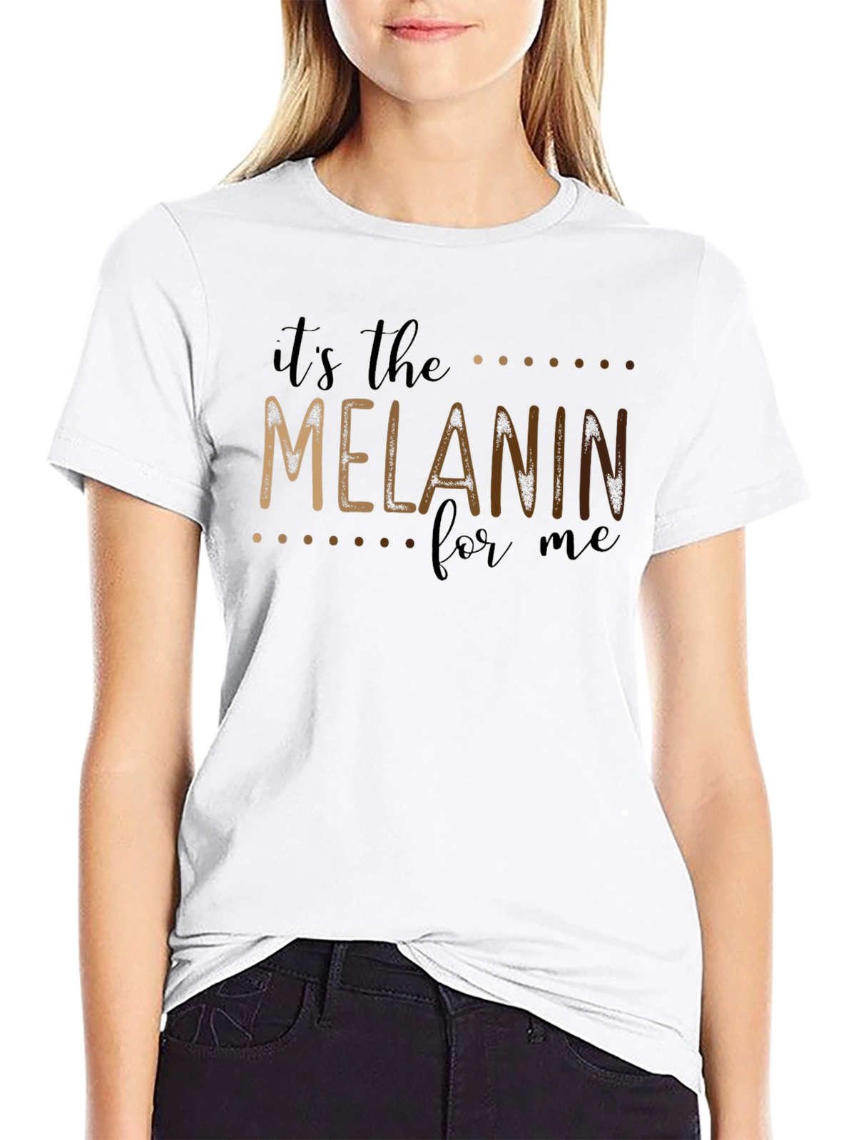 Melanin Pride Black T-Shirt