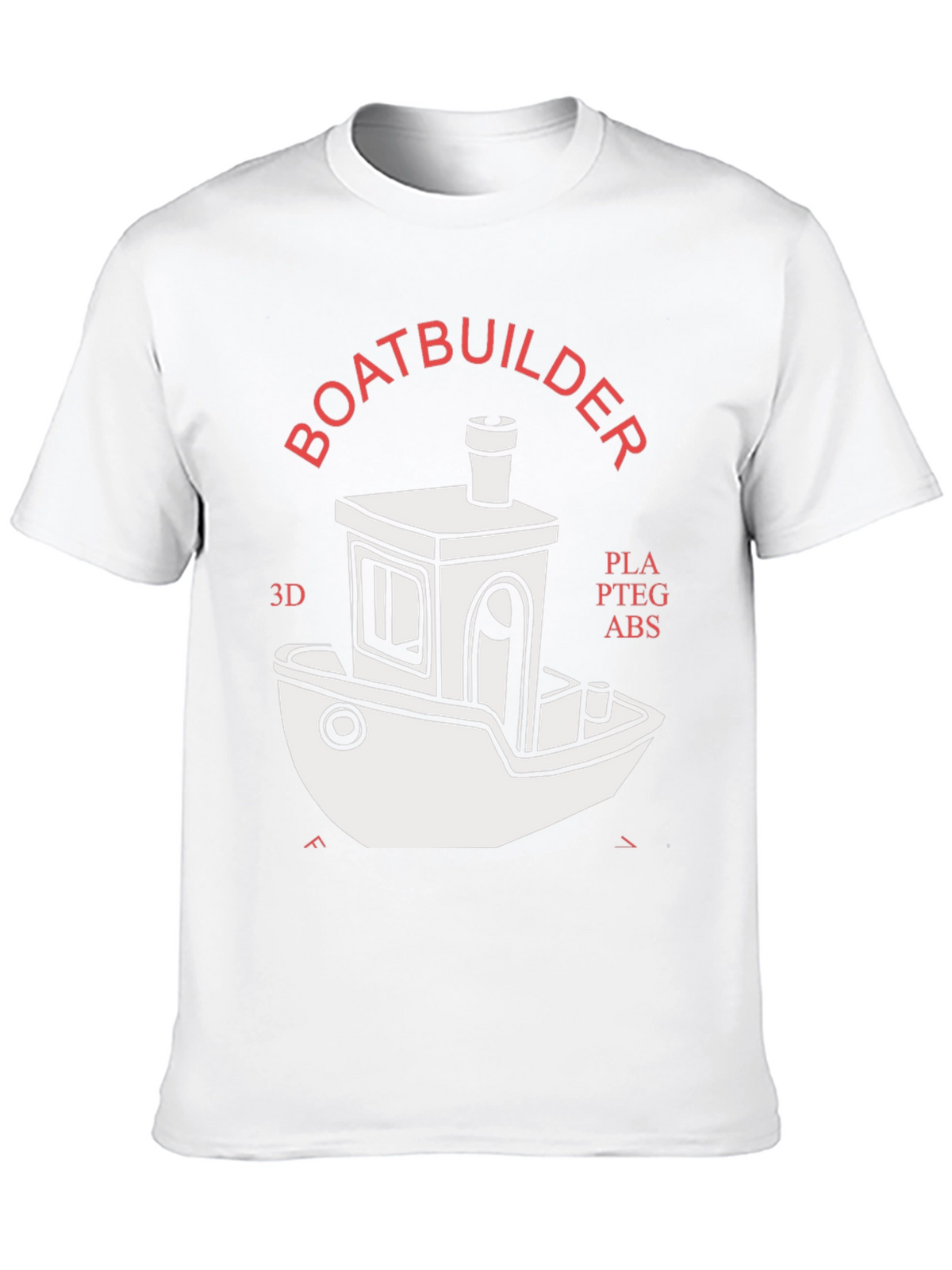 Boatbuilder 3D Printing T-Shirt