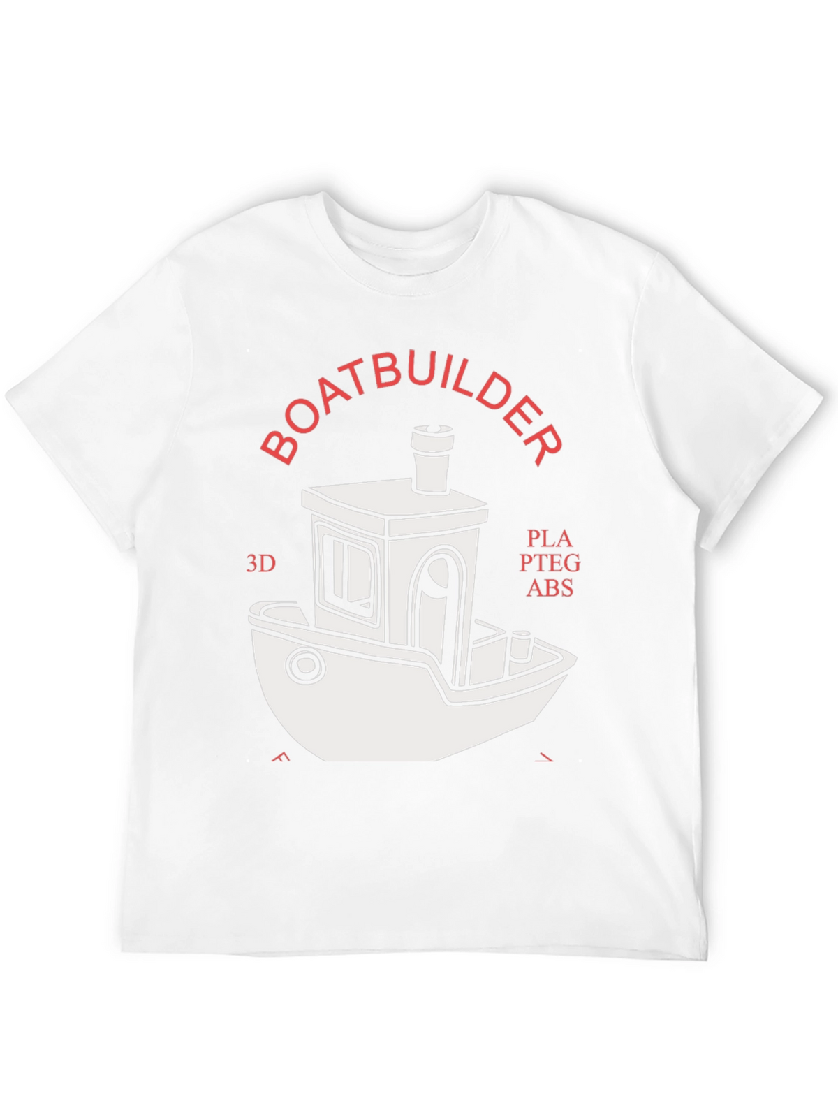 Boatbuilder 3D Printing T-Shirt