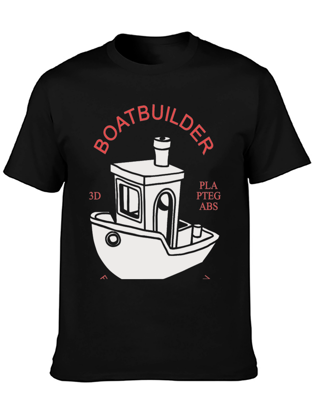 Boatbuilder 3D Printing T-Shirt