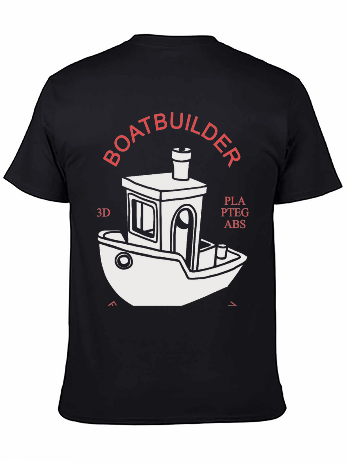 Boatbuilder 3D Printing T-Shirt