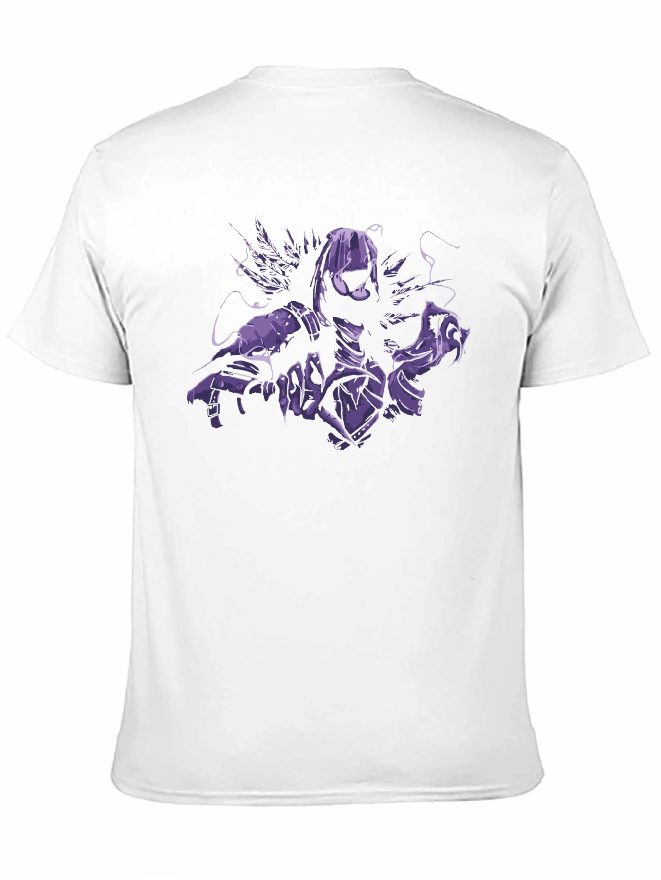 Raven Graphic Black T-Shirt for Men