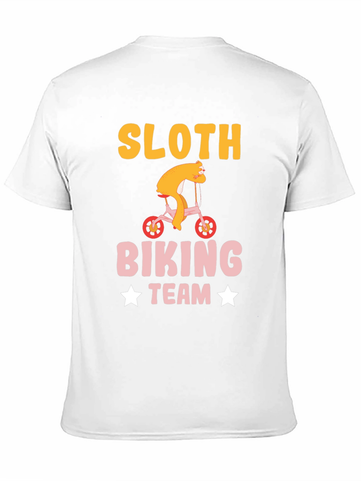 Sloth Biking Team T-Shirt Funny Sloth Tee