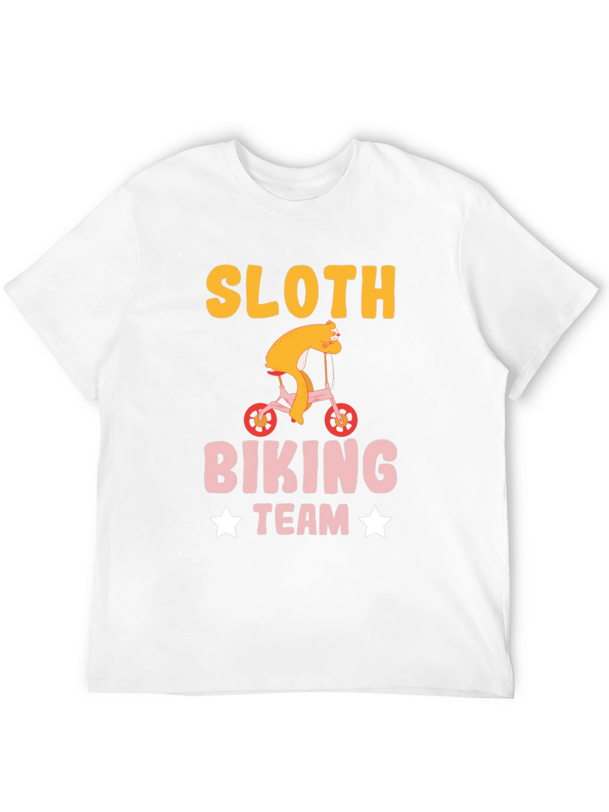 Sloth Biking Team T-Shirt Funny Sloth Tee
