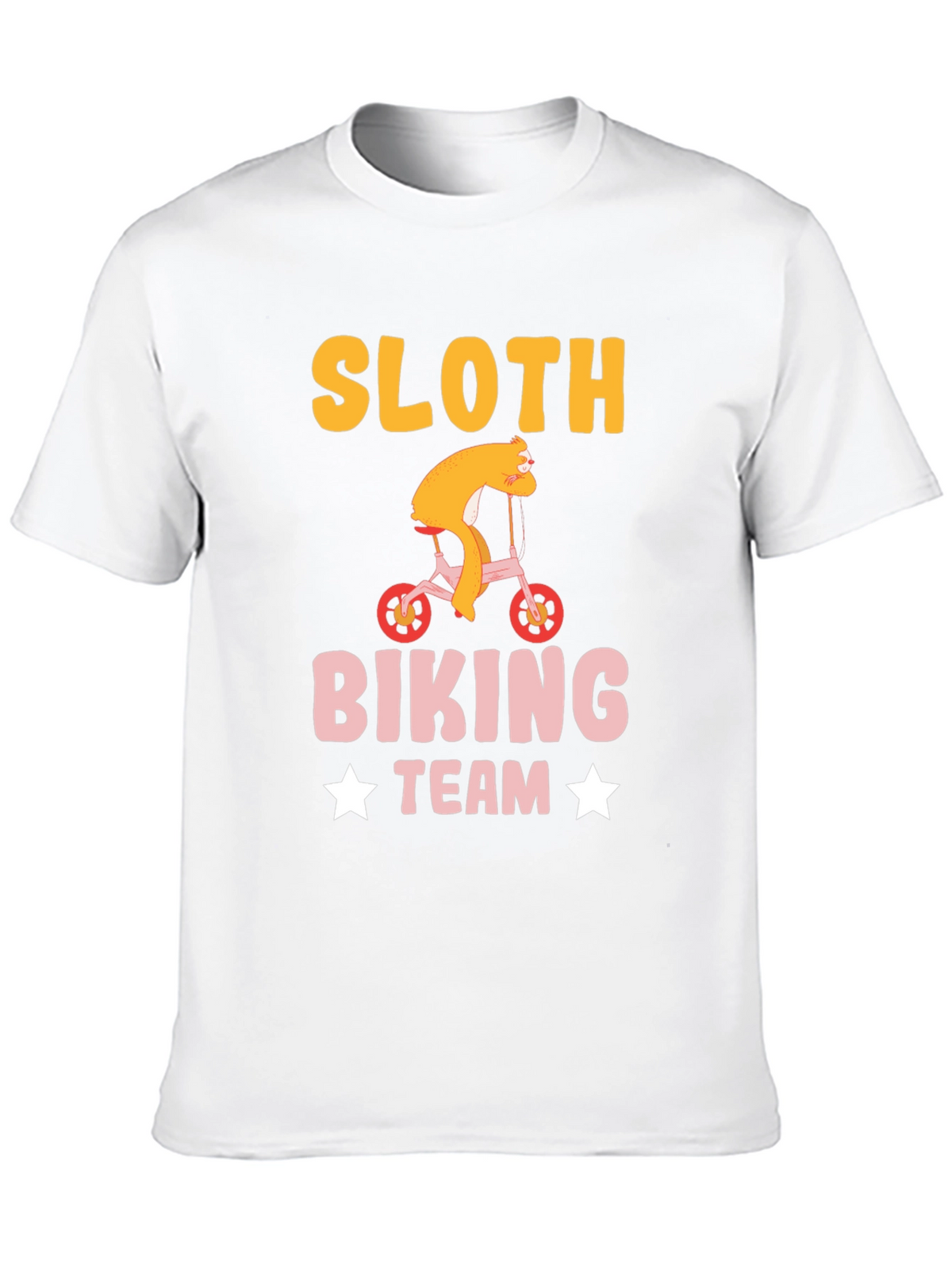 Sloth Biking Team T-Shirt Funny Sloth Tee