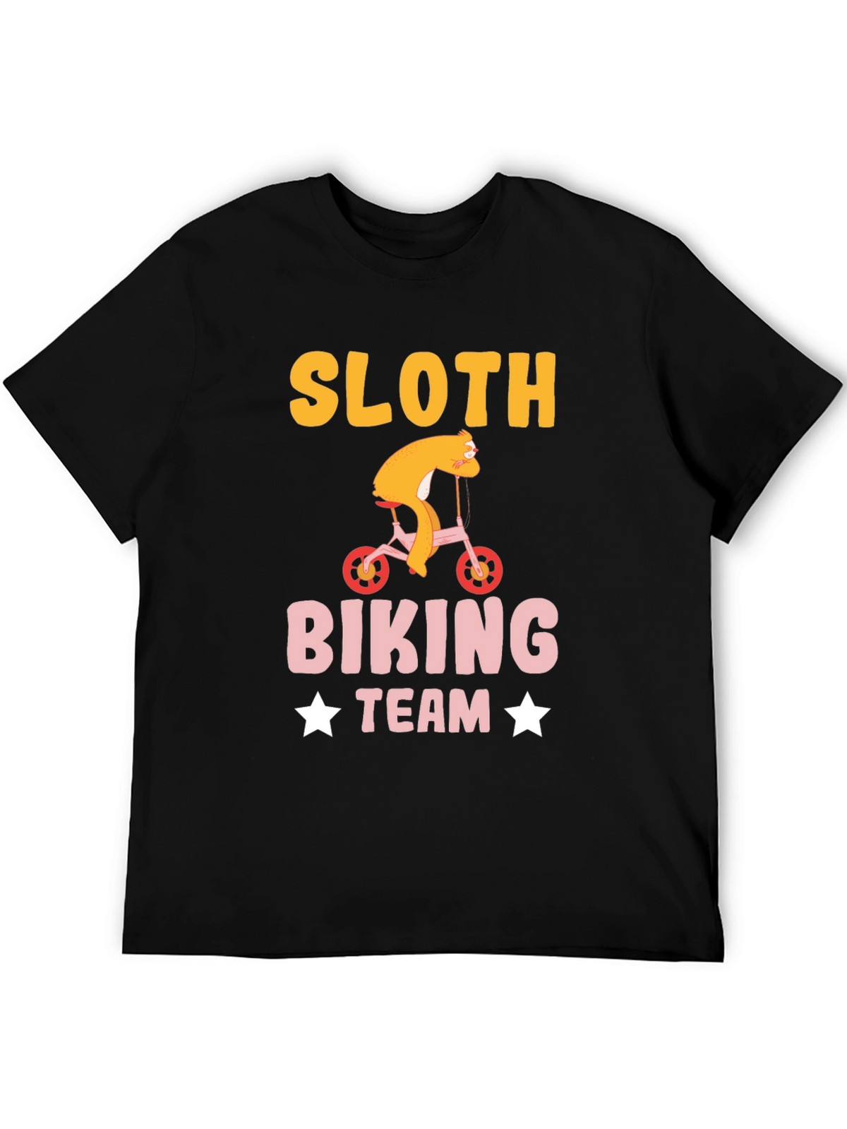 Sloth Biking Team T-Shirt Funny Sloth Tee