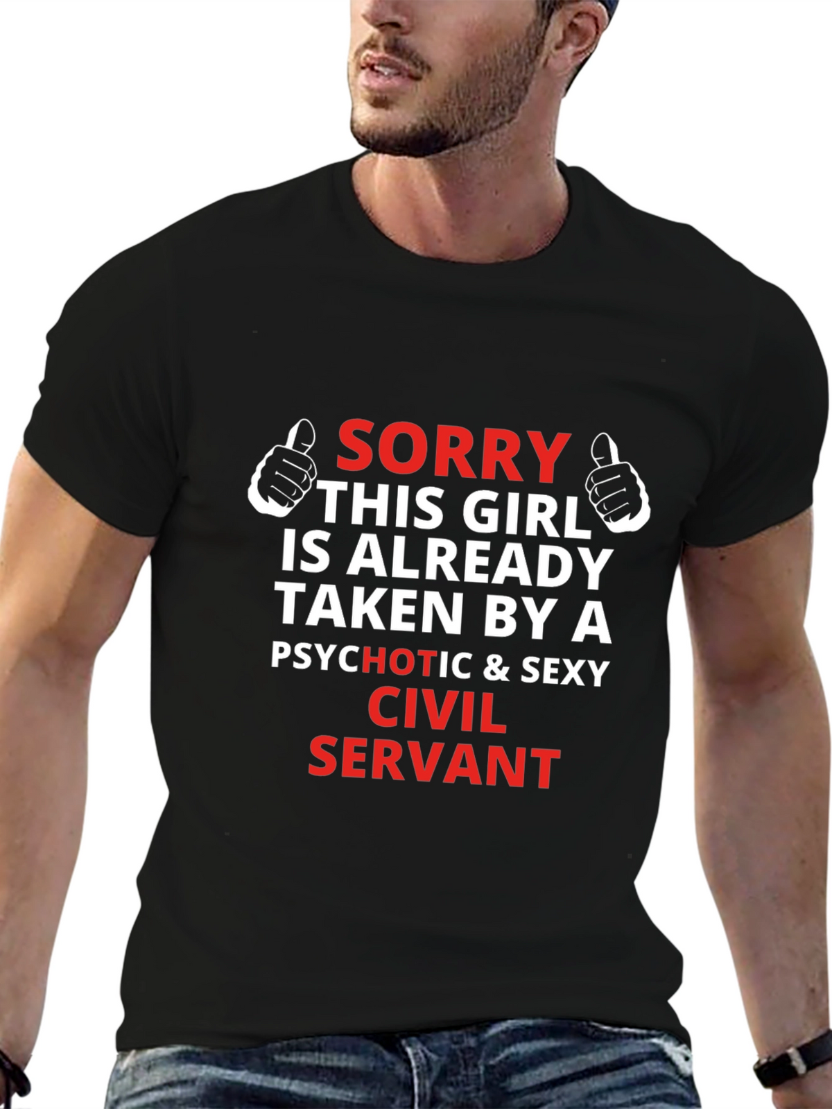 Funny Taken By A Civil Servant T-Shirt
