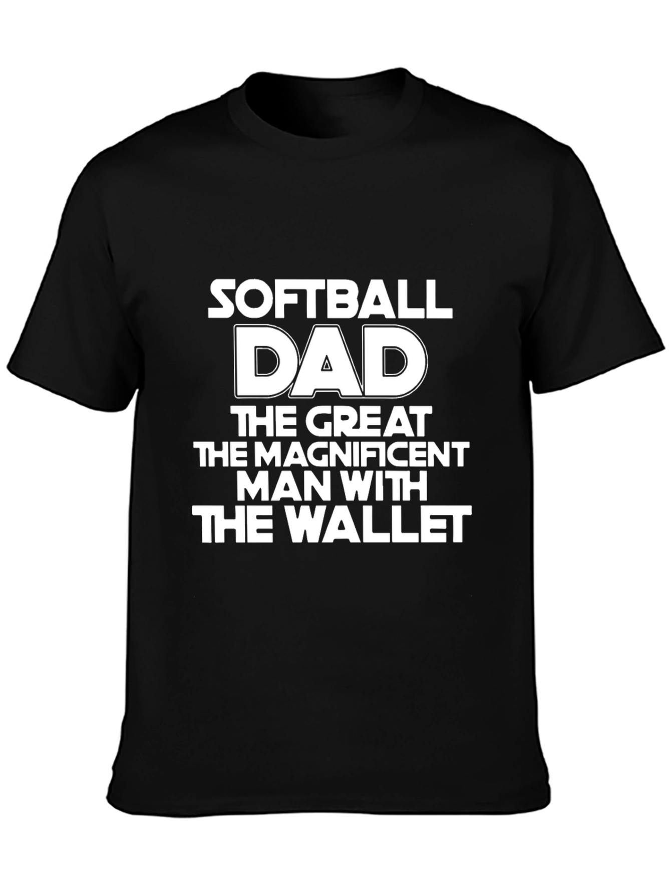 Softball Dad Graphic T-Shirt