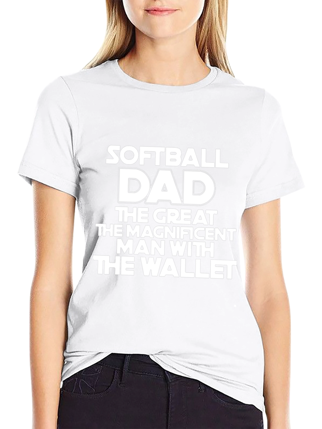 Softball Dad Graphic T-Shirt