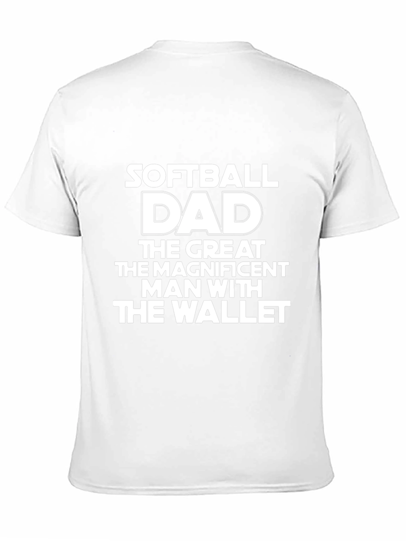 Softball Dad Graphic T-Shirt