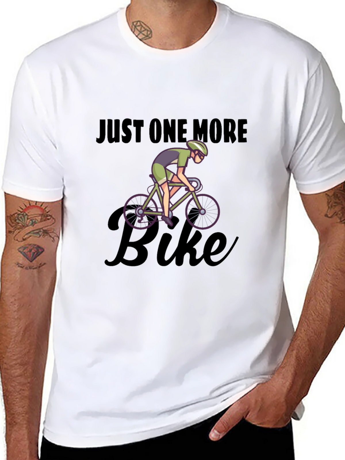 Just One More Bike T-Shirt - Cycling Passion