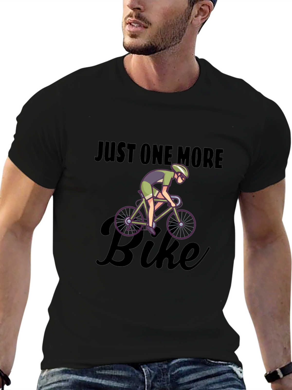 Just One More Bike T-Shirt - Cycling Passion