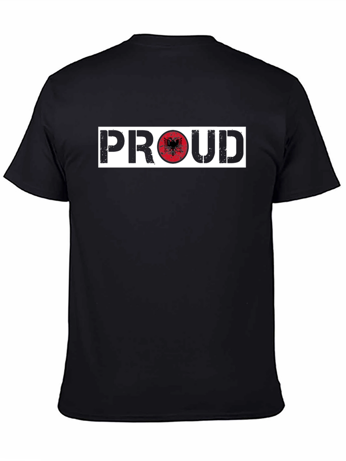 Proud Albania T-Shirt - Black