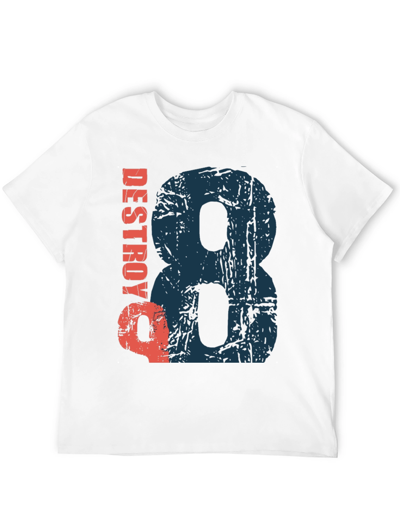 Destroy T-Shirt - Graphic Print Tee