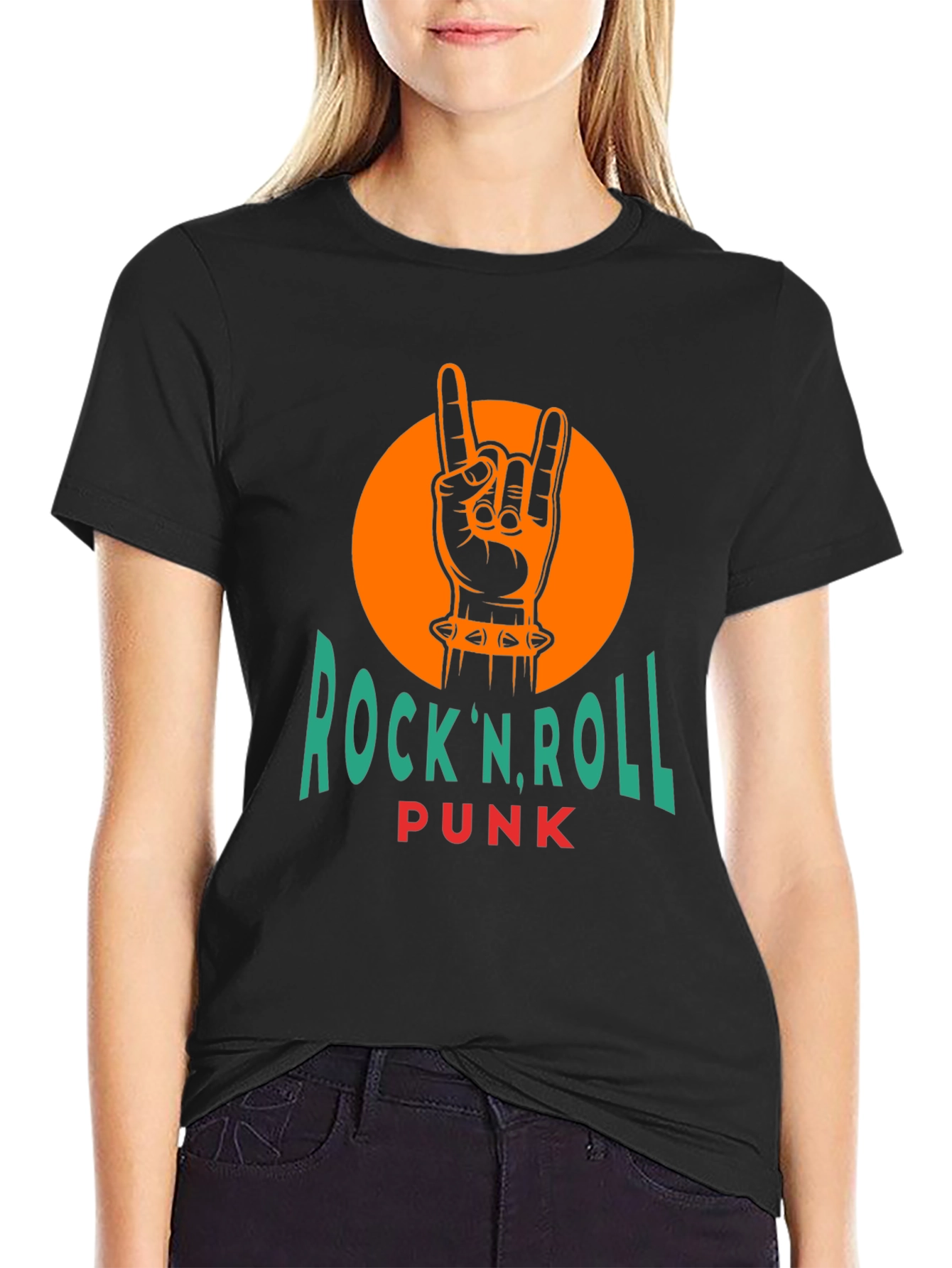 Rock N Roll Punk Graphic Tee