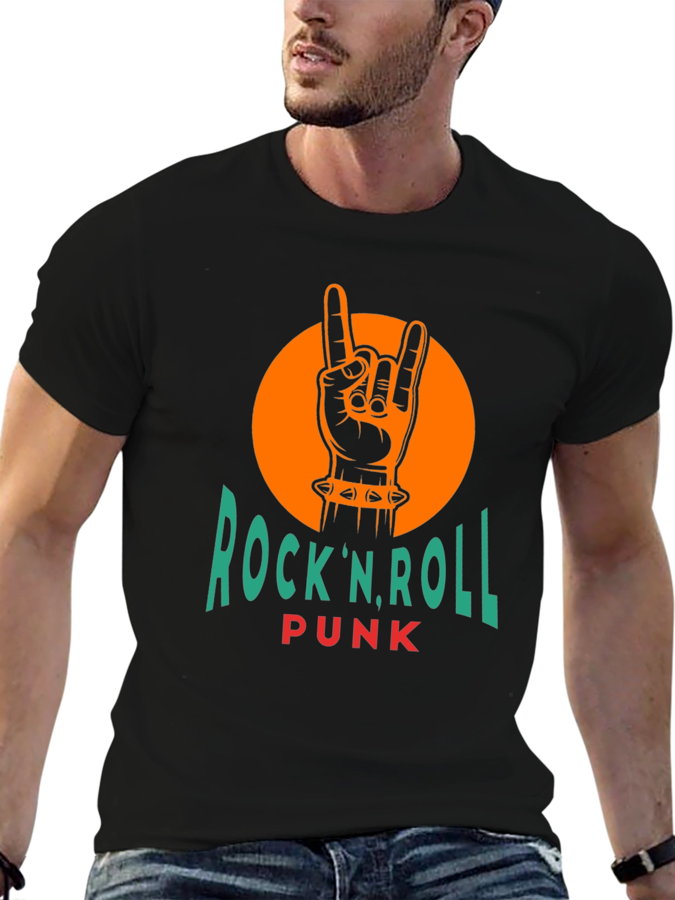 Rock N Roll Punk Graphic Tee