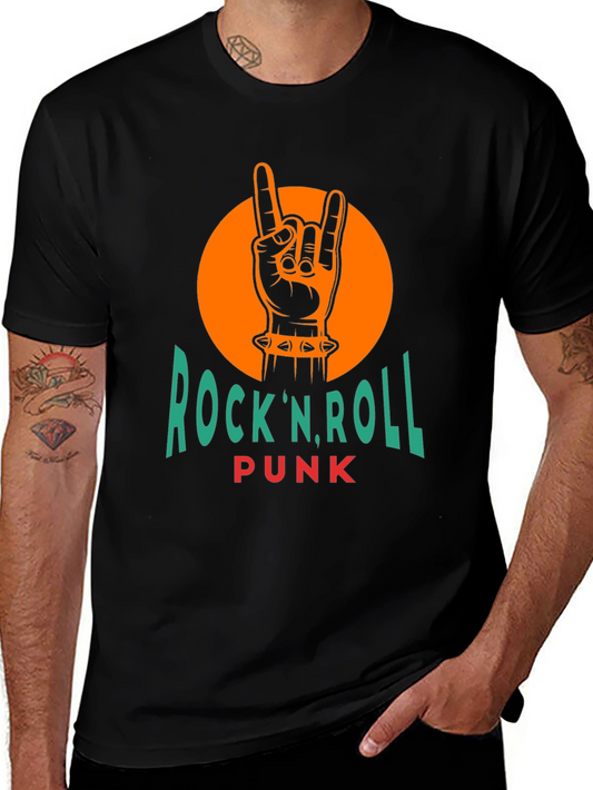 Rock N Roll Punk Graphic Tee