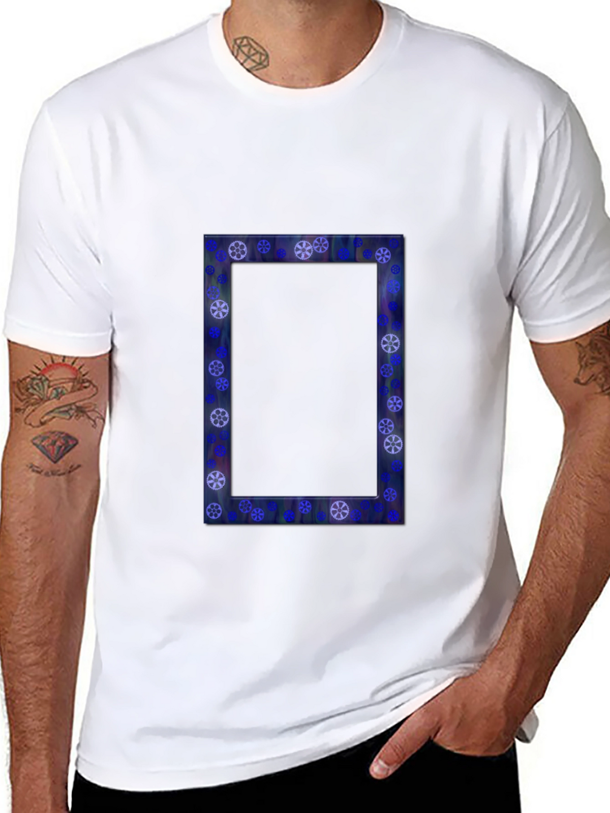 Framed Graphic Tee - Bold Style