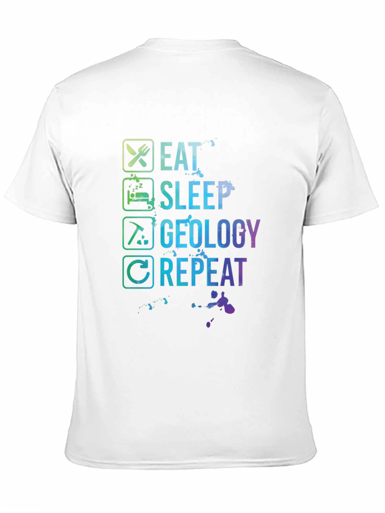 Eat Sleep Geology Repeat T-Shirt - Geologist Gift