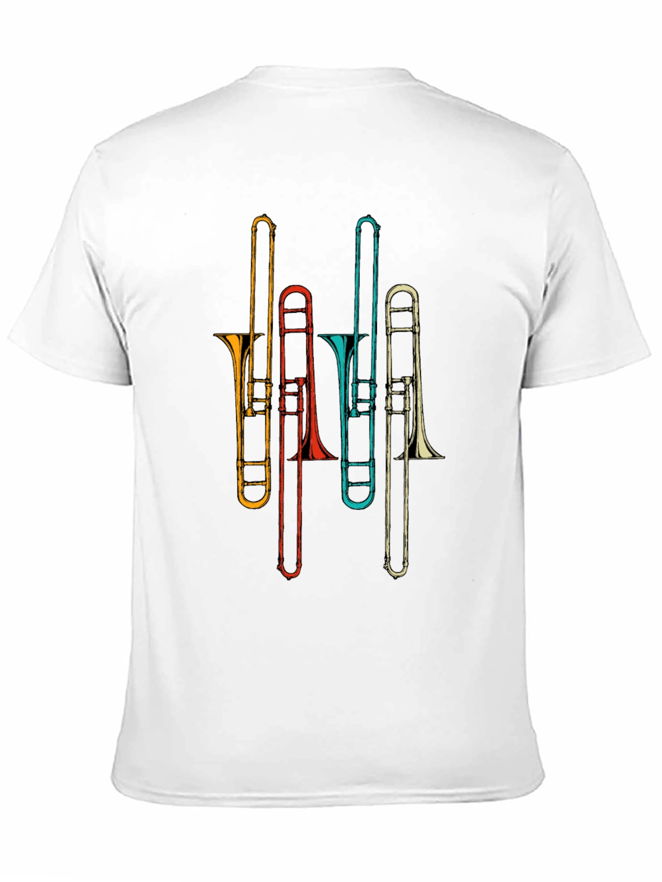 Retro Trombone Music T-Shirt