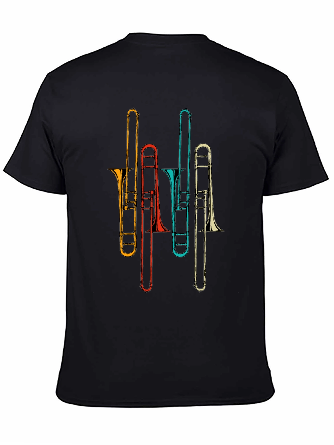 Retro Trombone Music T-Shirt
