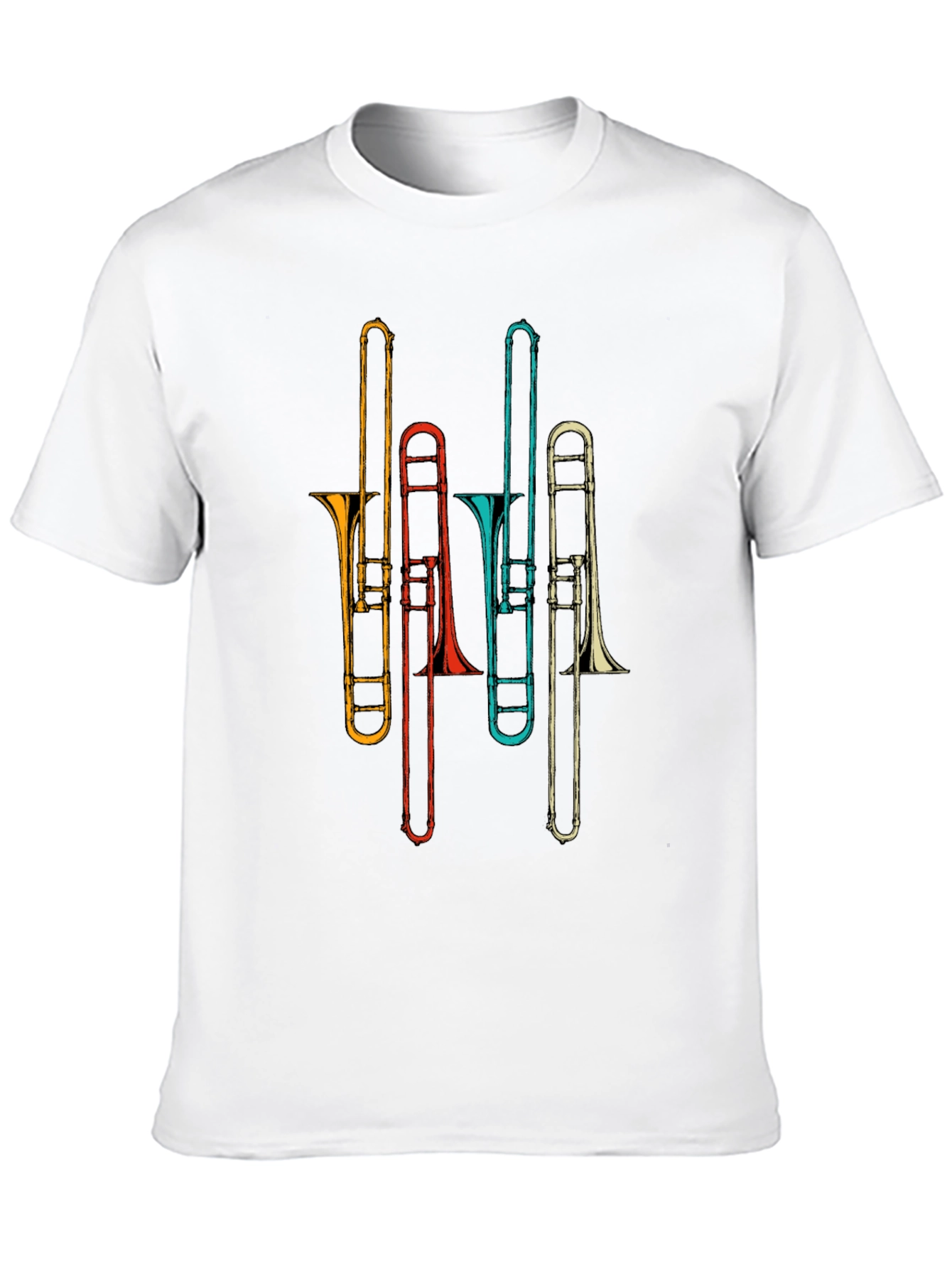 Retro Trombone Music T-Shirt