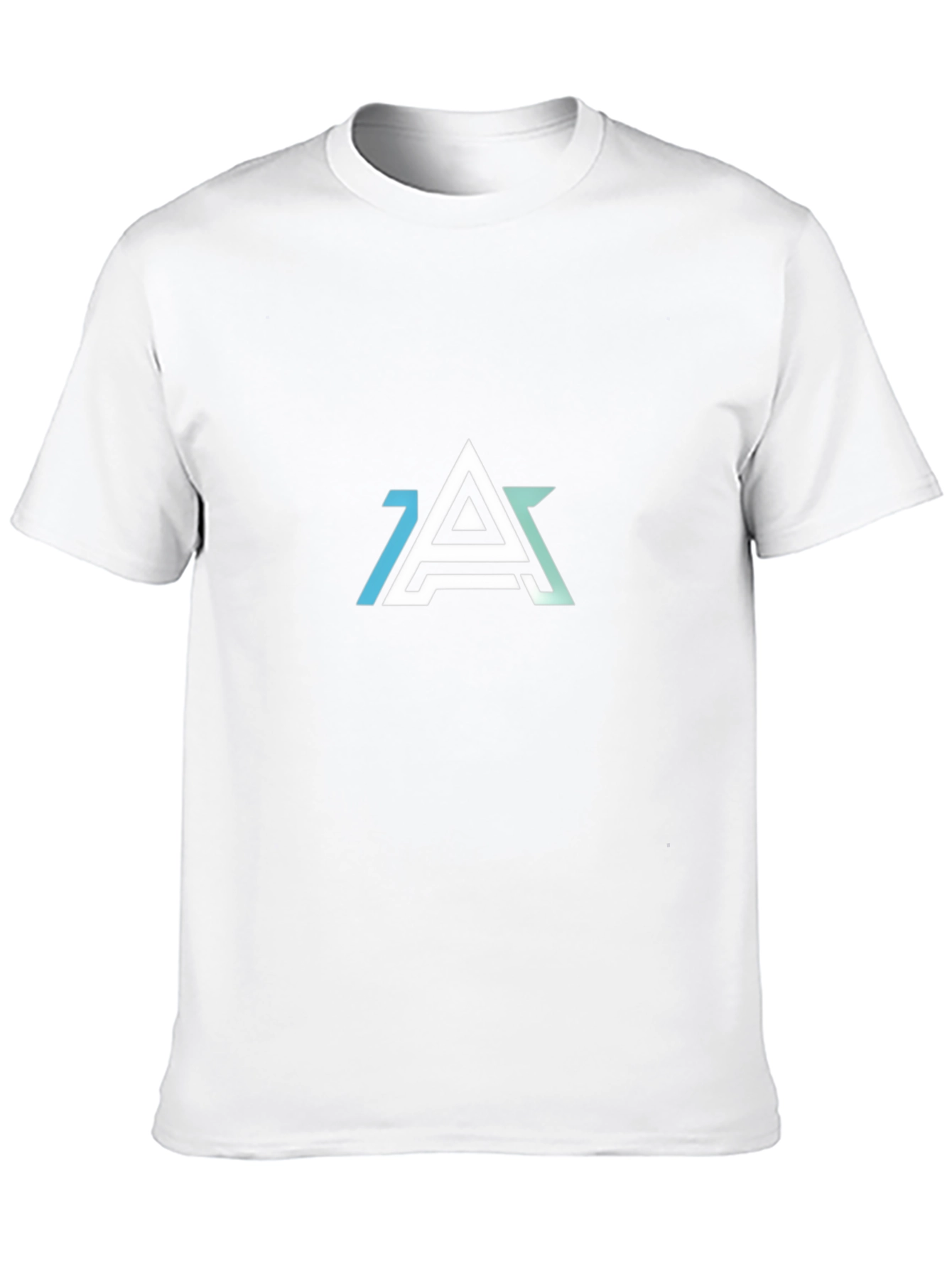 Geometric Logo Black T-Shirt