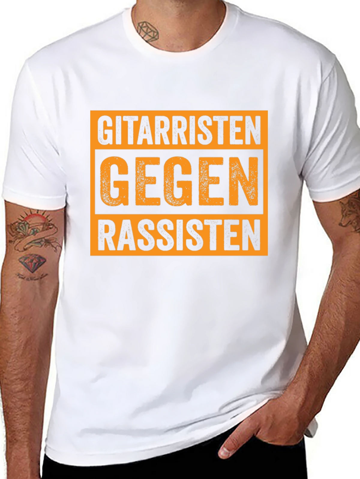 Guitarristen Gegen Rassisten Graphic Tee