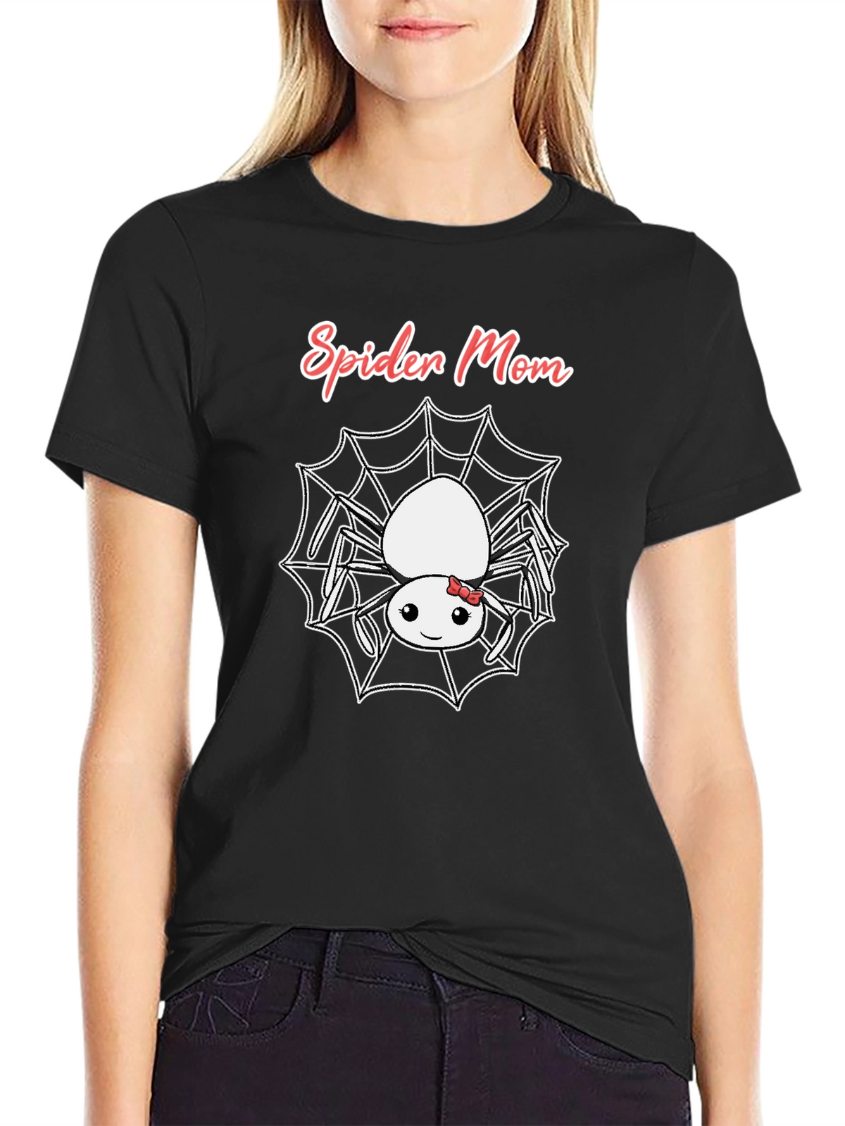 Spider Mom T-Shirt - Cute Graphic Tee