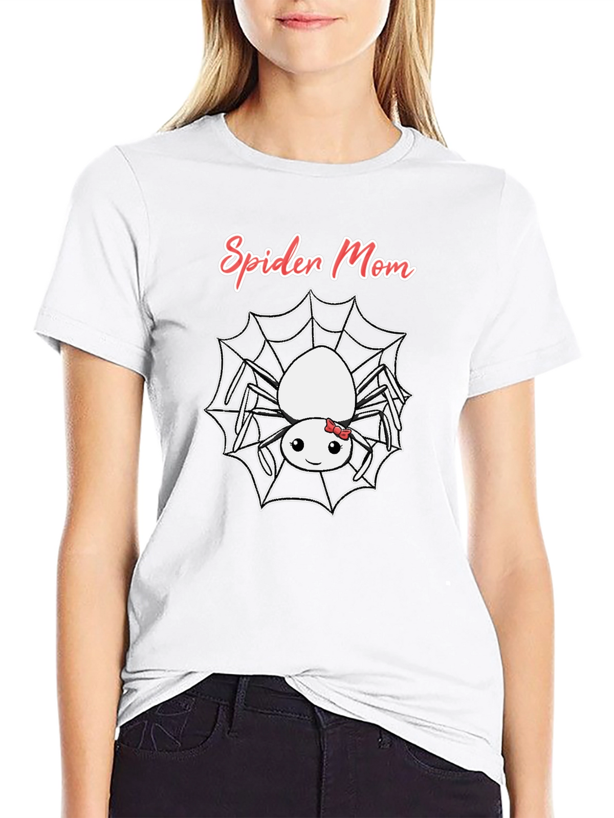 Spider Mom T-Shirt - Cute Graphic Tee