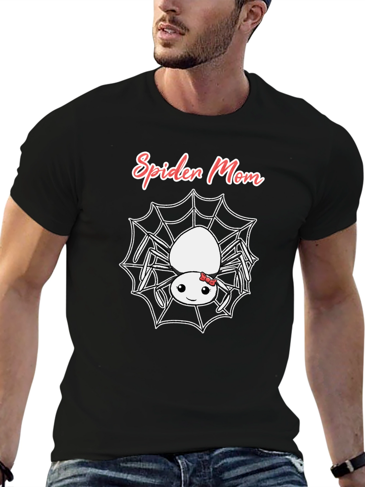 Spider Mom T-Shirt - Cute Graphic Tee