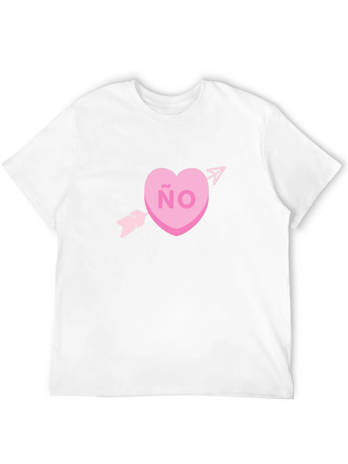 Cupids Rejection T-Shirt - No Heart Design