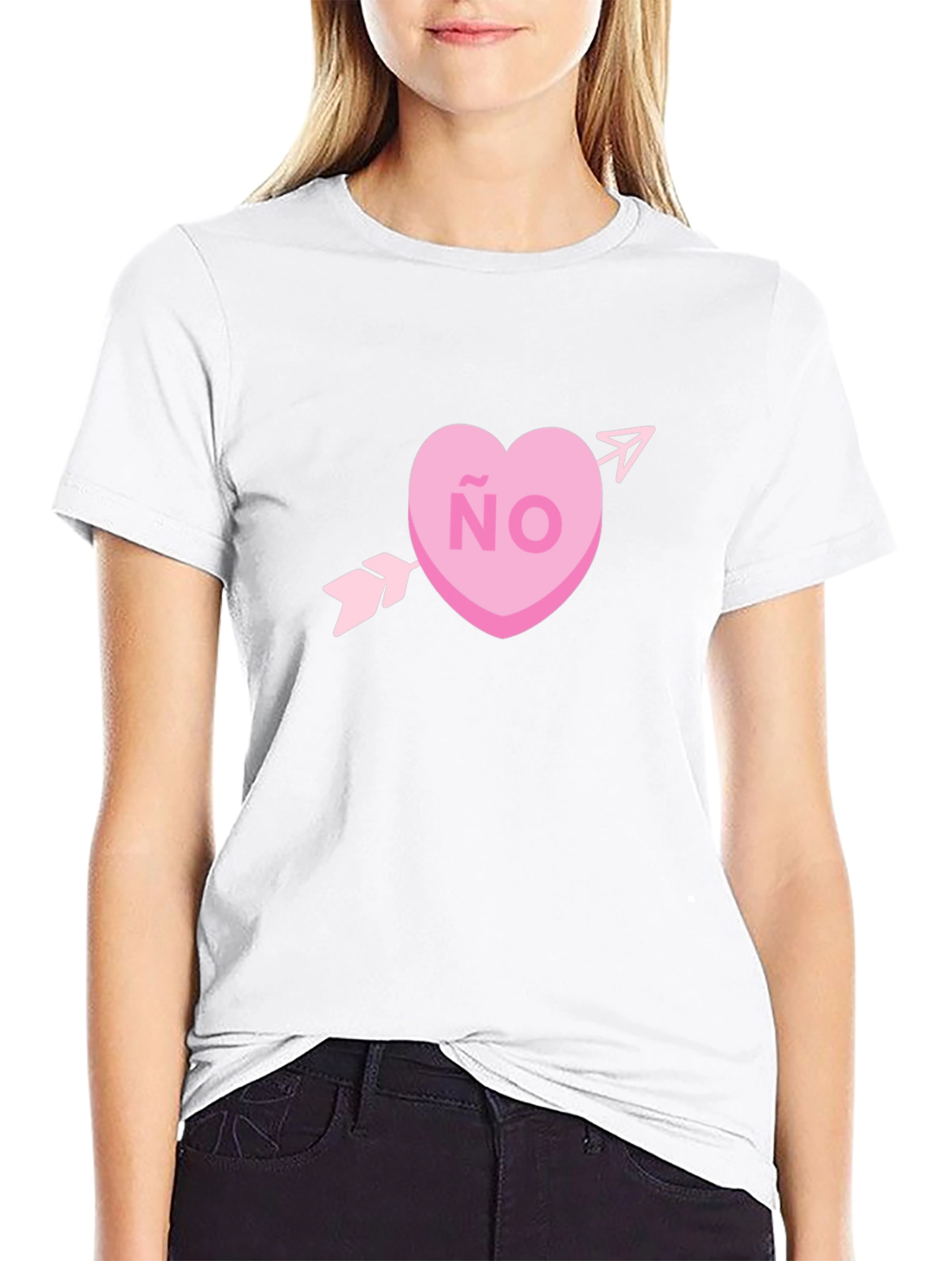 Cupids Rejection T-Shirt - No Heart Design