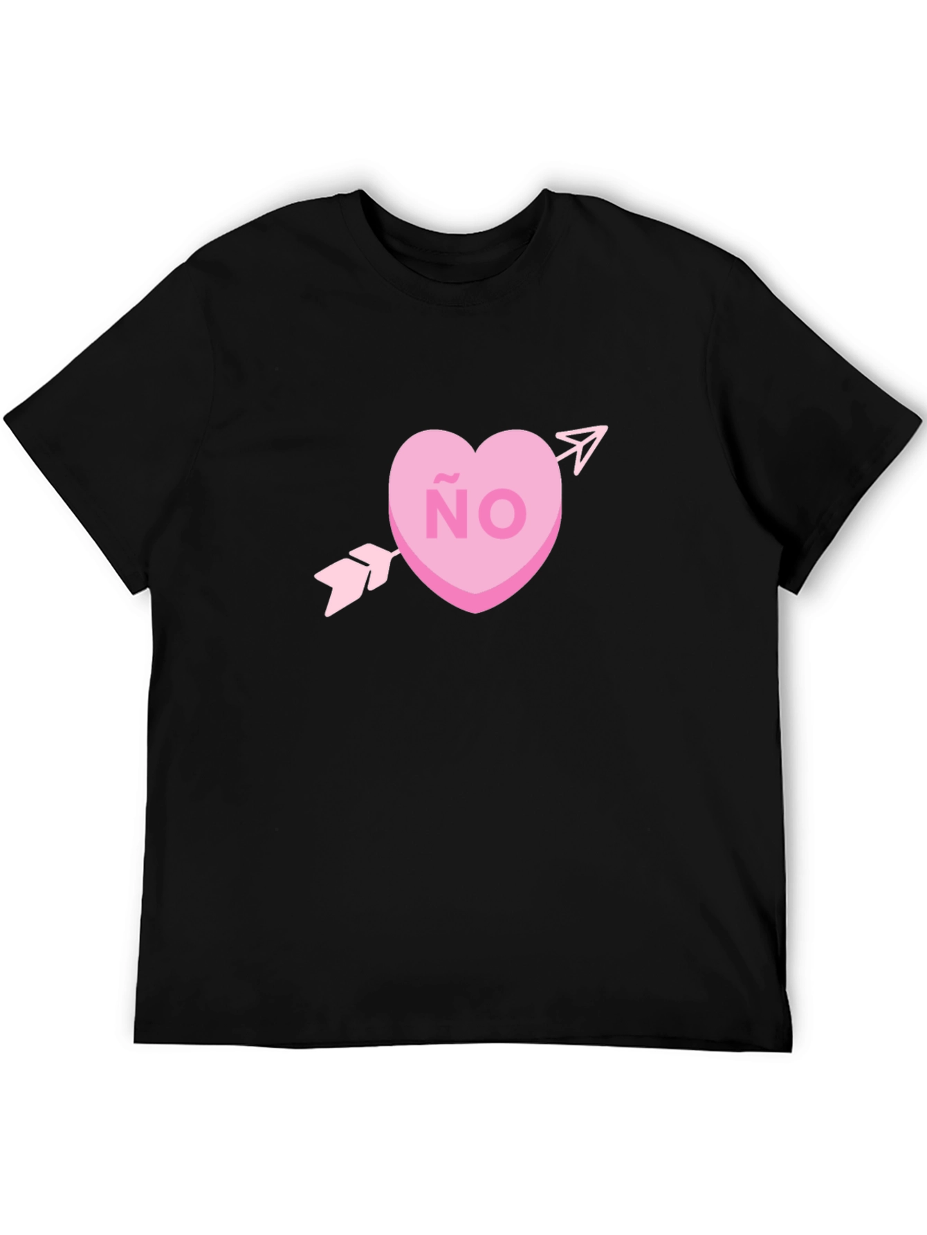 Cupids Rejection T-Shirt - No Heart Design