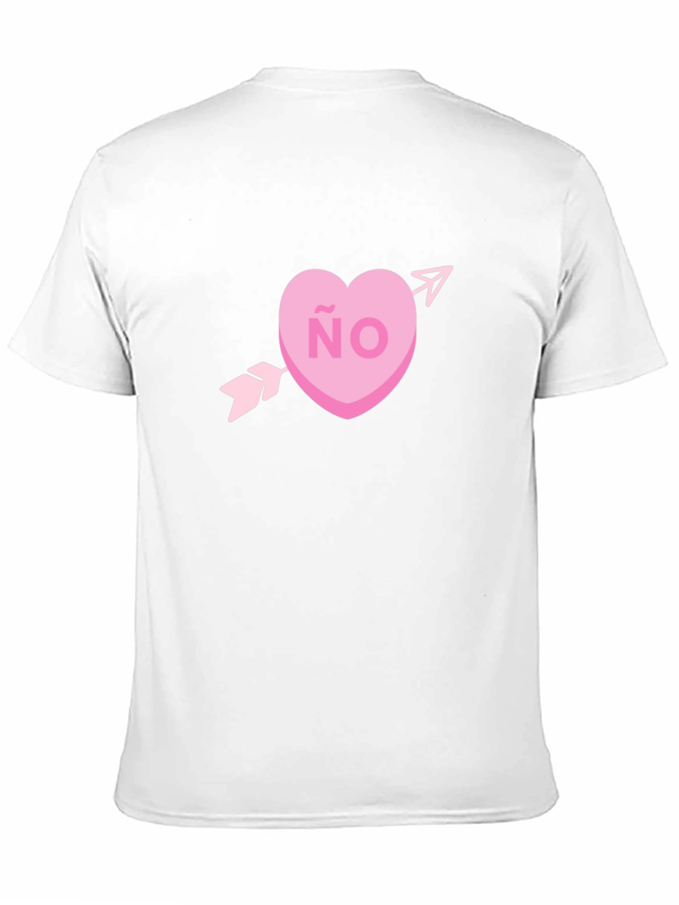 Cupids Rejection T-Shirt - No Heart Design