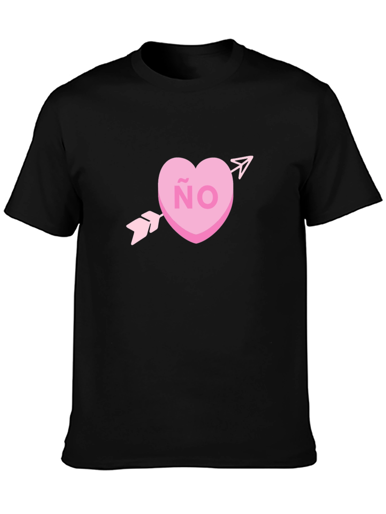 Cupids Rejection T-Shirt - No Heart Design