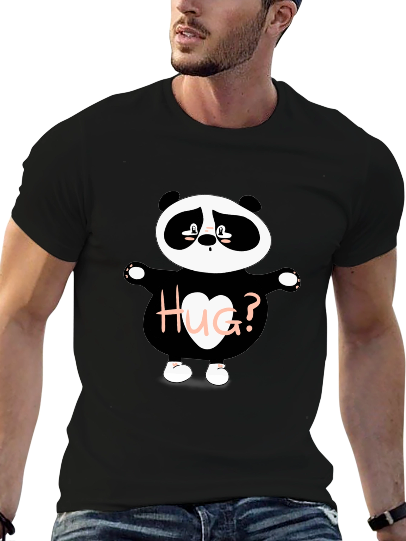 Cute Panda Hug? Graphic T-Shirt