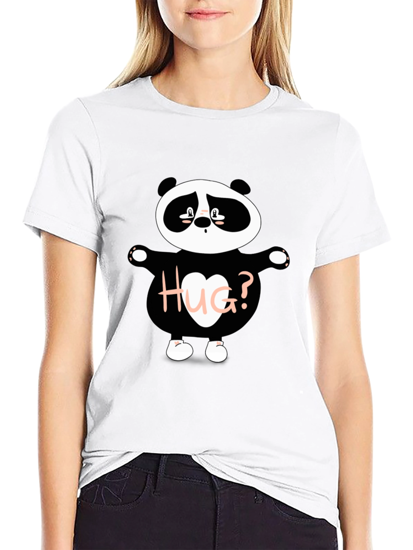 Cute Panda Hug? Graphic T-Shirt