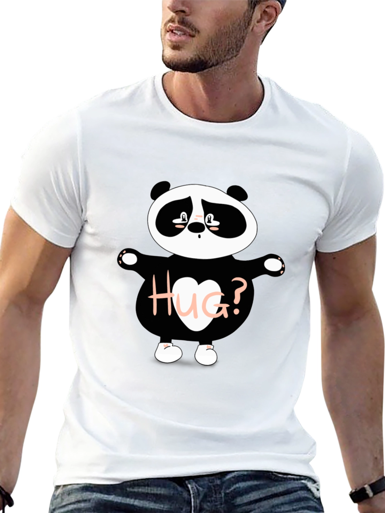 Cute Panda Hug? Graphic T-Shirt