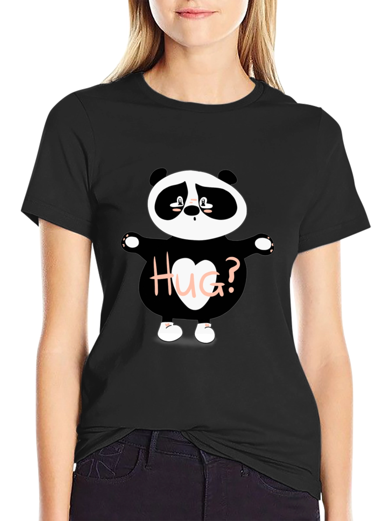 Cute Panda Hug? Graphic T-Shirt