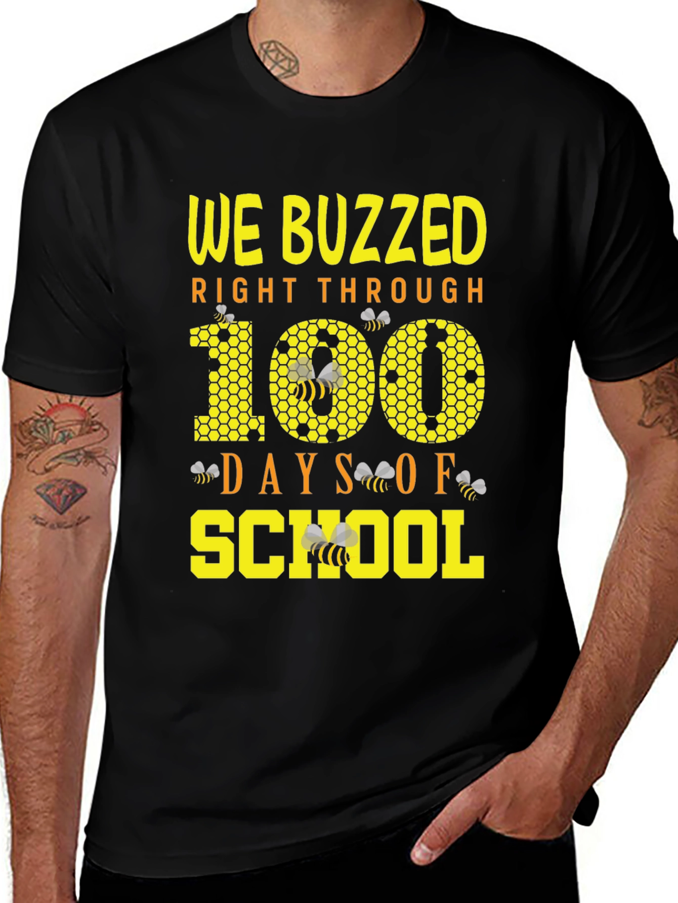 We Buzzed Through 100 Days Of School T-Shirt