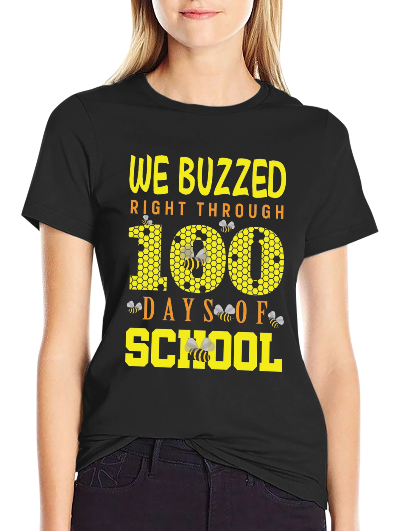 We Buzzed Through 100 Days Of School T-Shirt