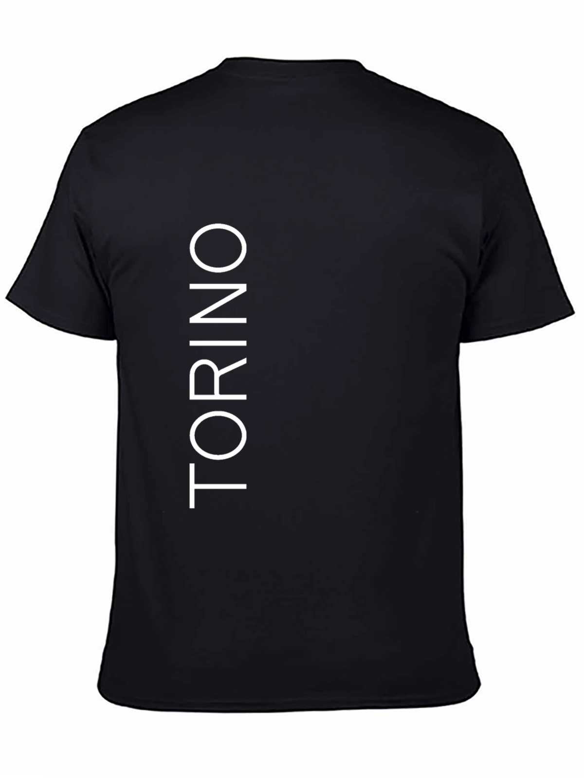 Torino Graphic Tee - Modern Style Black T-Shirt
