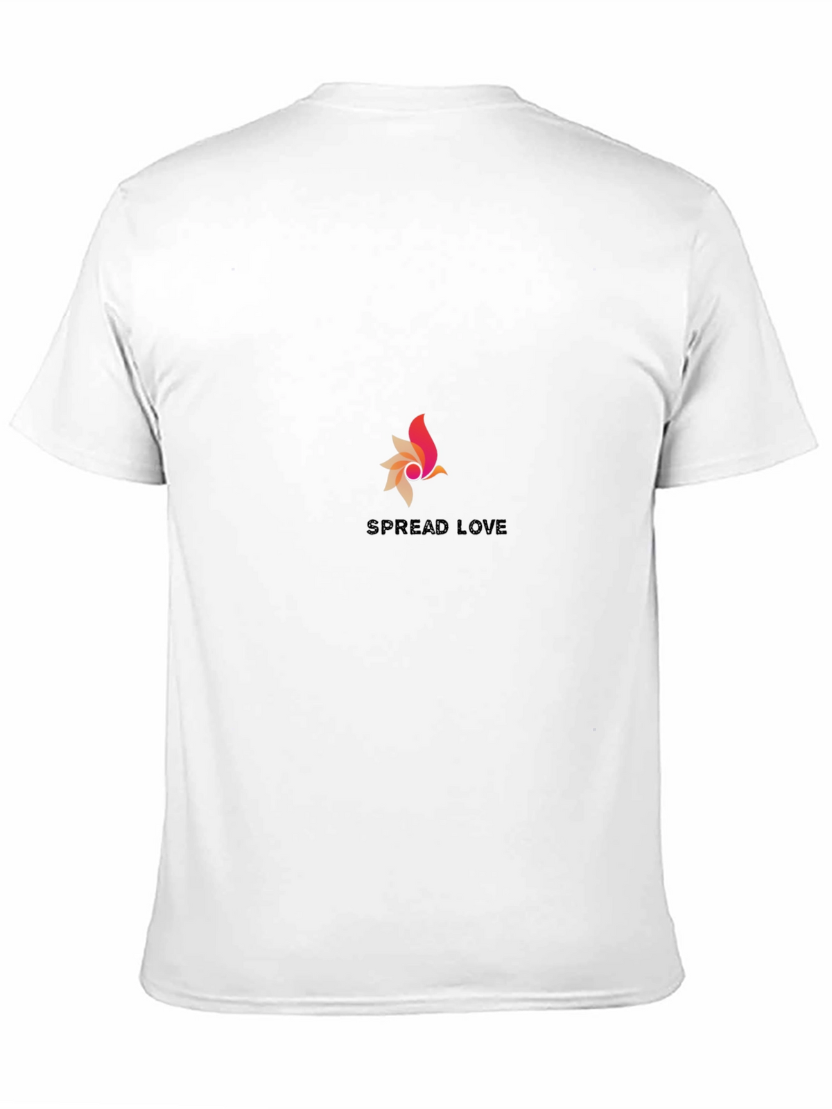 Spread Love Graphic Tee - Stylish Black T-Shirt
